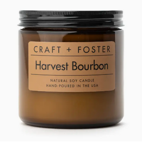 Harvest Bourbon Candle 12oz.